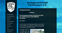 Desktop Screenshot of kreis-fischhausen.de